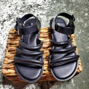 Melissa X Vitorino Campos Black Jelly Sandals